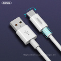 Remax white 5A 1M TPE usb - c to type c fast charging Android phone cable